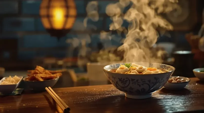 好看的视频《一碗云吞面的清晨烟火》封面
