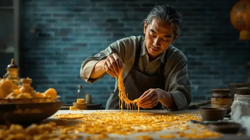 好看的视频《非遗糖画手艺人的坚守》封面