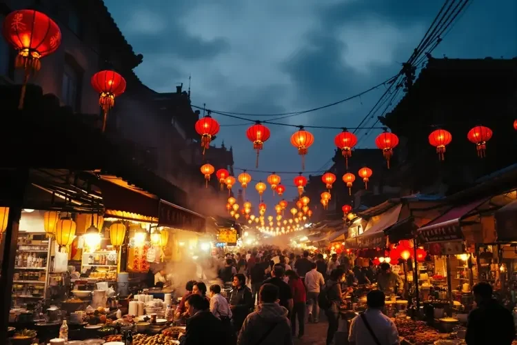 好看的视频分类：夜市生活